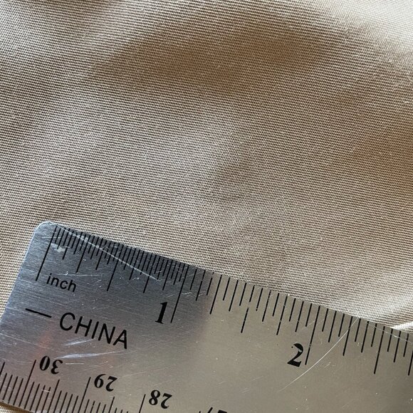 Michael Kors Asymmetrical Cotton Blend Trench Coat Draped Collar Tan, Size Small - Picture 14 of 14